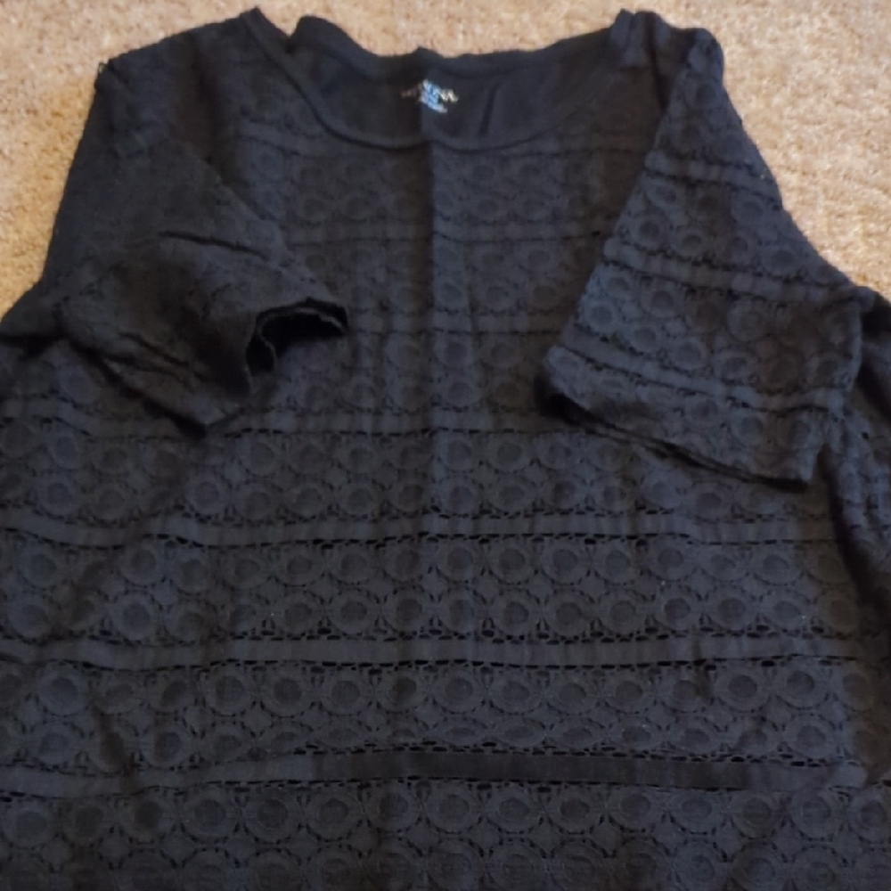 Black Lace Top